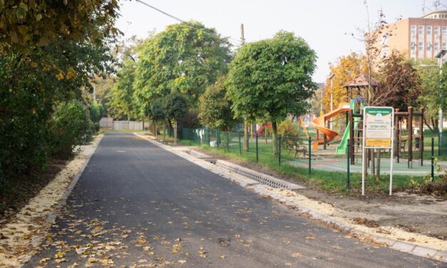 Szépen halad az utak aszfaltozása