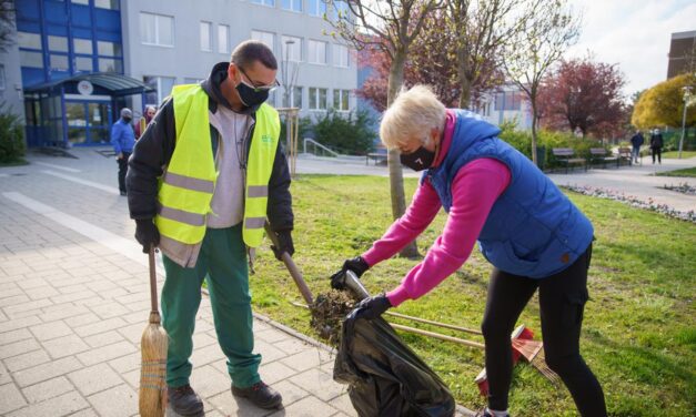 Rendben zajlik a tavaszi nagytakarítás Budafok-Tétényben – Frissítve!